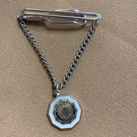 American Legion Tie Clasp - Picture 3 of 3